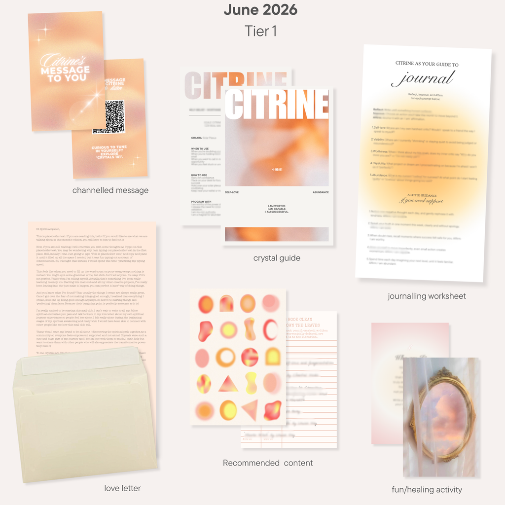 Mail Club: Citrine Edition