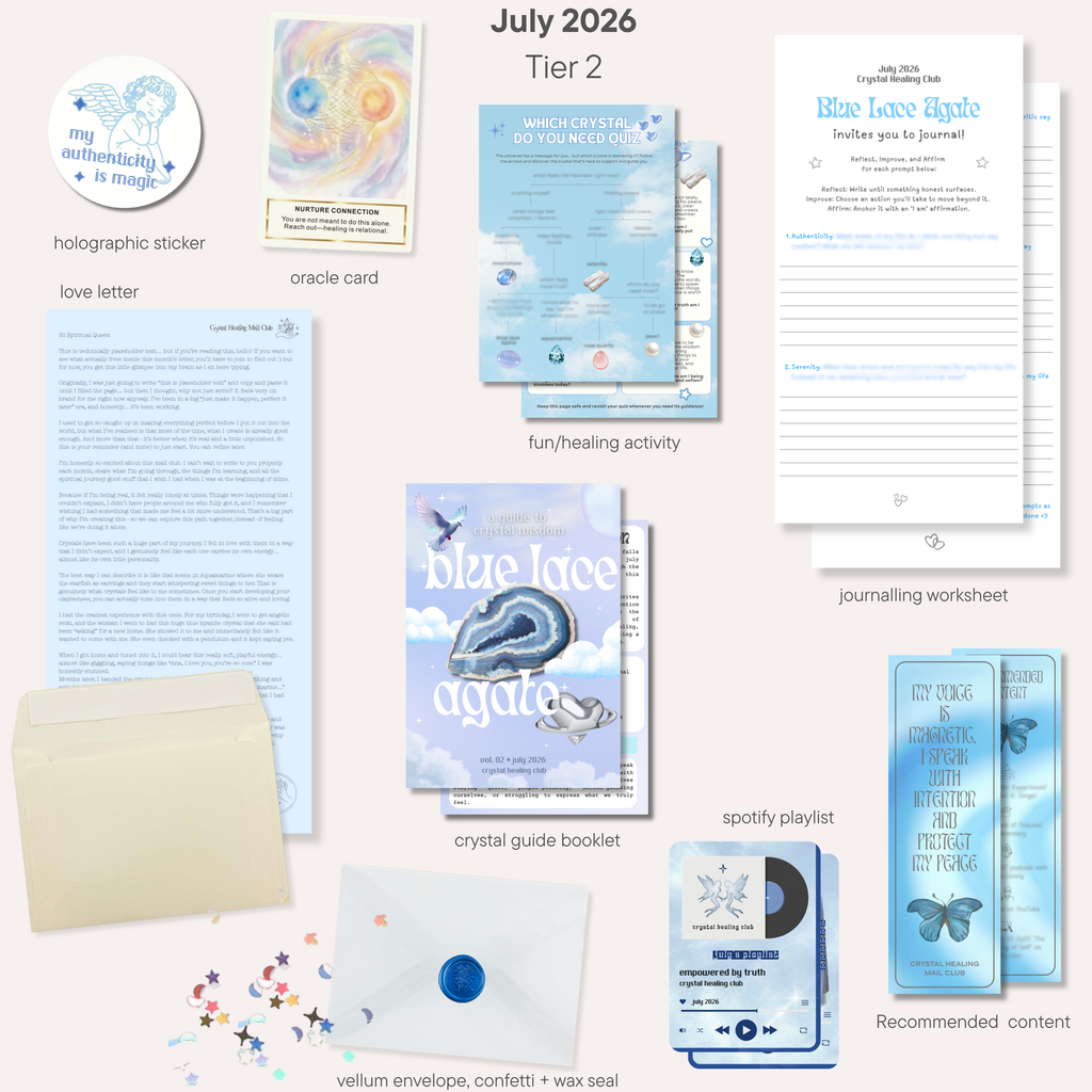 Crystal Healing Mail Club 📮💌 🧚🏻‍♂️