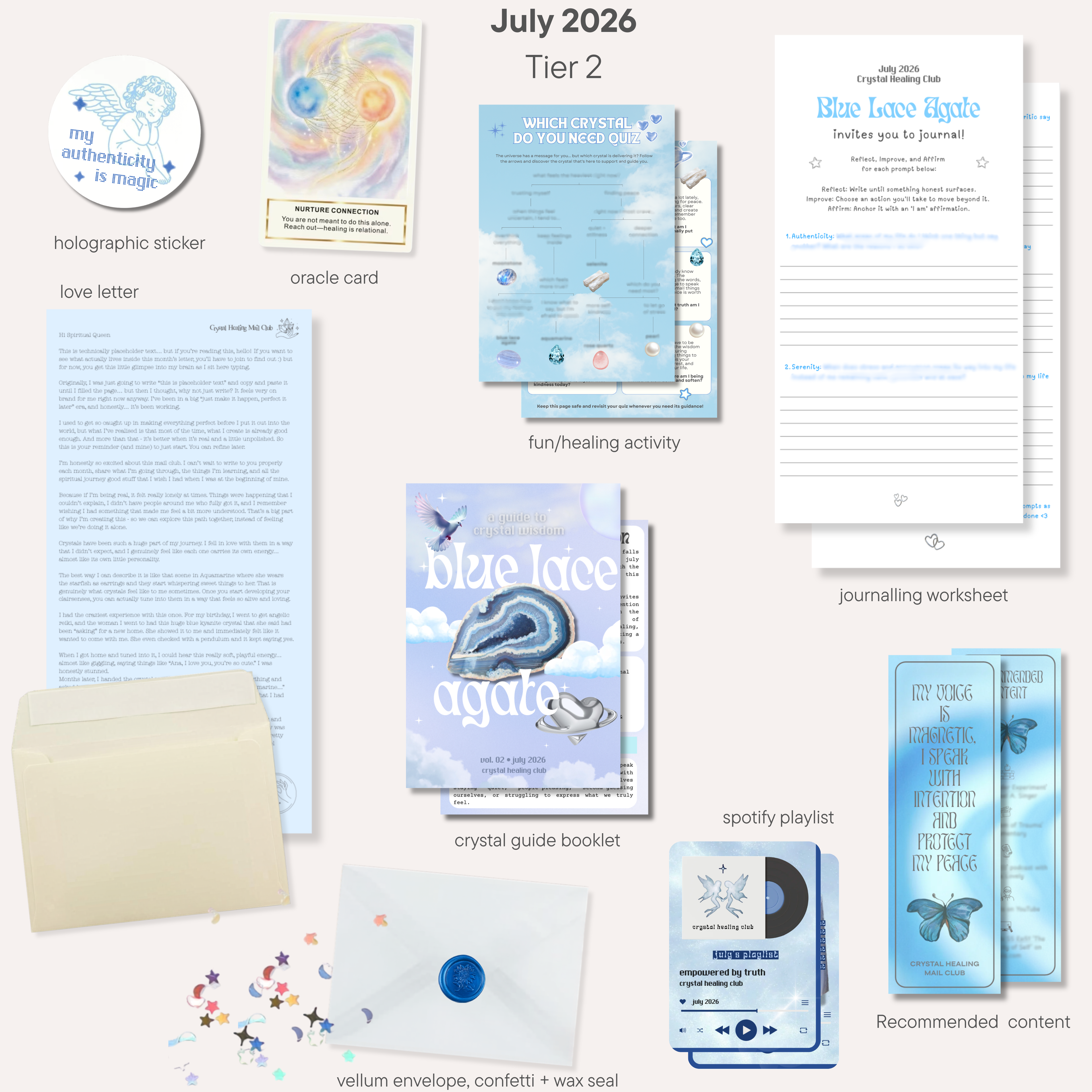 Crystal Healing Mail Club 📮💌 🧚🏻‍♂️