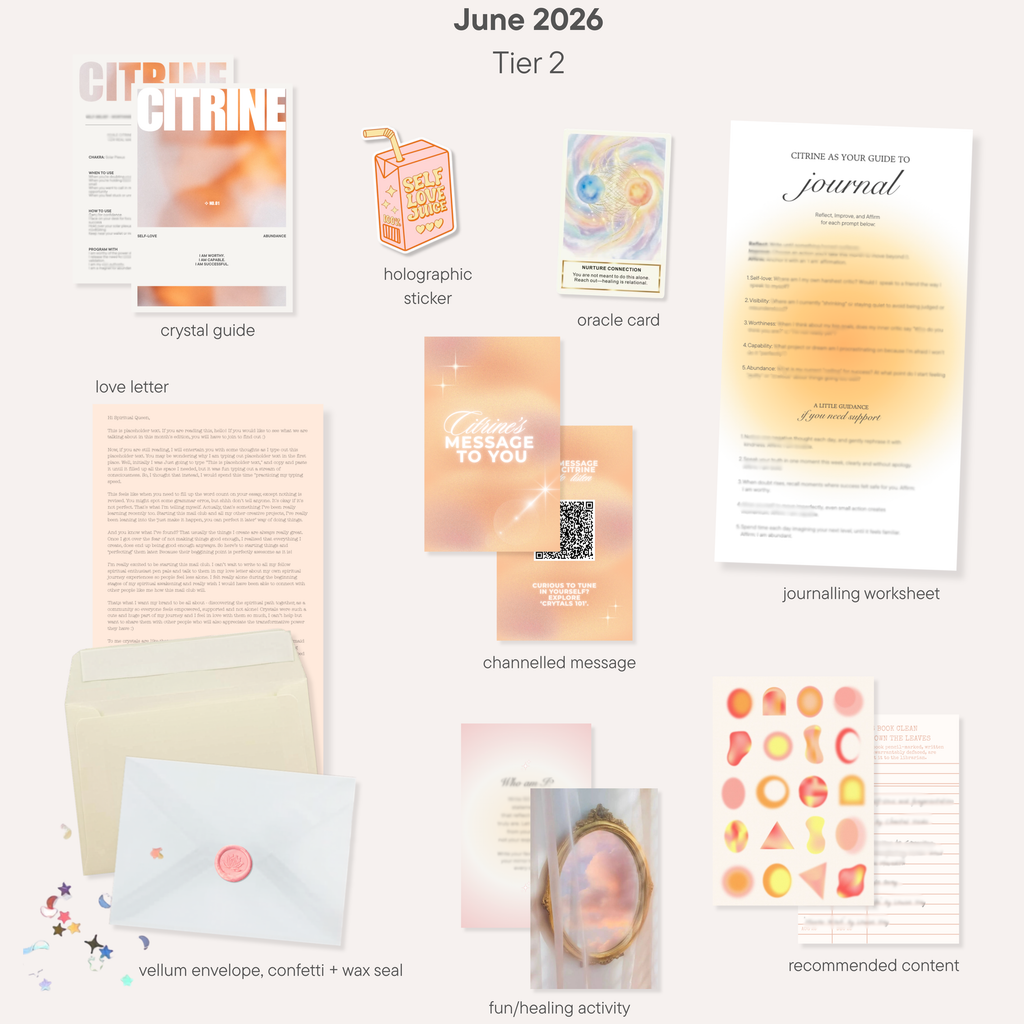 Mail Club: Citrine Edition