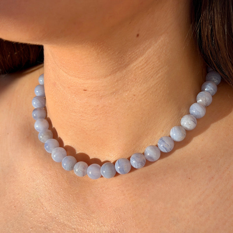 Blue Lace Agate: Soft Girl Era